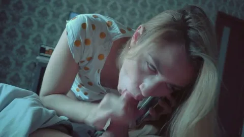 Girl on phone all morning? Let her jerk off instead π β frame