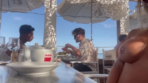 No shame at all — naked in public with people around 😱 — frame