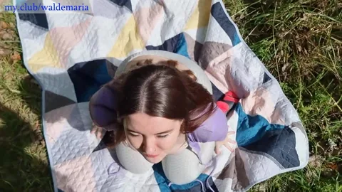 She gives head in park then asks to fuck, risky β might get caught π³ β frame