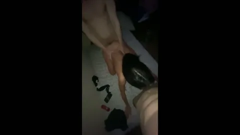 Russian slut brought to apartment and double penetrated — frame