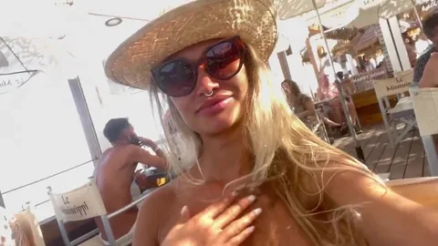 No shame at all — naked in public with people around 😱 — frame