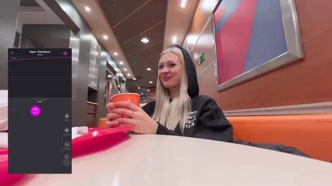 Took her to McDonald’s — she came from joy (and vibrator) 🍟 — frame