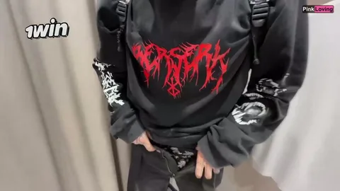 Jerked off in the changing room to orgasm, now I'll find a guy and jer — frame