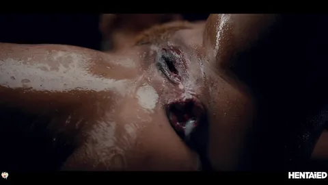 Squirting and giving birth from tentacles π¦ β frame