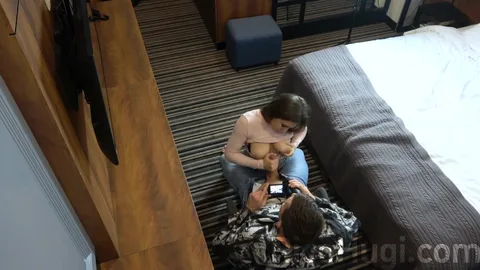 Couldn't convince her to fuck, she only agreed to handjob — frame