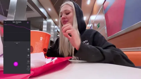 Took her to McDonald’s — she came from joy (and vibrator) 🍟 — frame