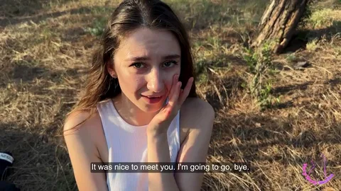 Let me fuck you in the woods, cum on your face 😏 — frame
