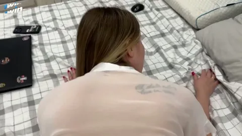 Told you not to peek, son — now fuck me — frame