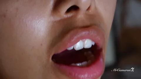 This is intense 🔥 Mulatto in ecstasy from orgasms, face covered in cum — frame