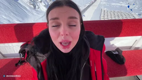 Came to Krasnaya Polyana and fucked her publicly 😈 — frame