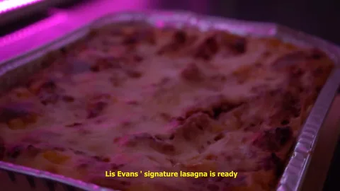 Lis Evansโ signature lasagna โ hot and ready to serve ๐ โ frame