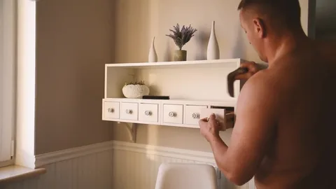 Maid, put panties on so wife doesn't spot cum — frame