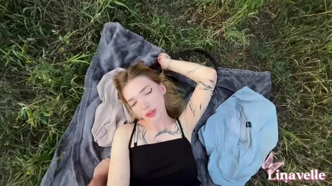 She calls you to nature — go, she’ll strip and you fuck her 🩷 — frame